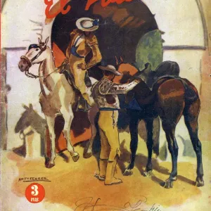 El Ruedo 1949 1940s Spain cc magazines horses matadors matadores posters