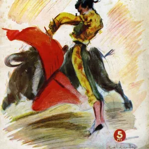 El Ruedo 1954 1950s Spain cc magazines bull fights fighting matadores matadors dangerous