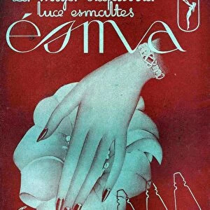 Esma 1941 1940s Spain cc hands hand cream moisturiser