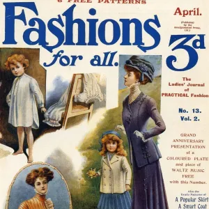 Fashion For All 1909 1900s UK magazines