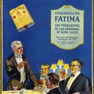 Fatima 1930s Spain cc cigars cigarillos smoking gentlemens gentlemans clubs