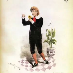 1880s UK Print of The Flippity Flop Young Man 1880s UK Print of The Flippity Flop Young Man