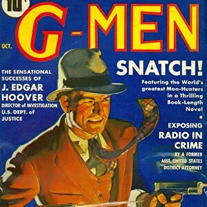 G-Men GMen GMen 1935 1930s USA FBI detectives pulp fiction magazines
