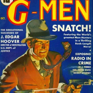 G-Men GMen GMen 1935 1930s USA FBI detectives pulp fiction magazines