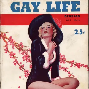 Gay Life 1930s USA glamour pin-ups magazines v