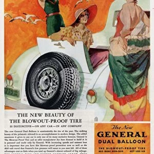 General 1933 1930s USA tyres womens swimwear bathing costumes