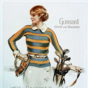 Gossard 1920s USA womens underwear golf