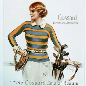 Gossard 1920s USA womens underwear golf