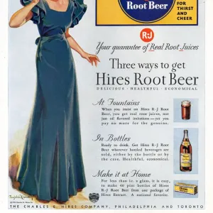 Hires 1930s USA root beer