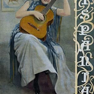 Hispania 1900 1900s Spain cc magazines guitars playing instruments musical