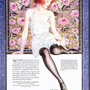 Holeproof Hosiery 1920s USA womens stockings nylons