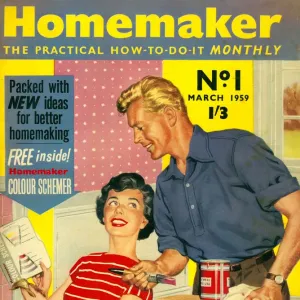 Homemaker 1959 1950s UK first issue DIY decorating