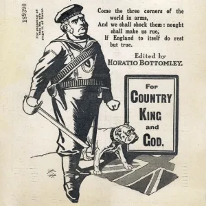 John Bull 1914 1910s UK patriotism patriots magazines