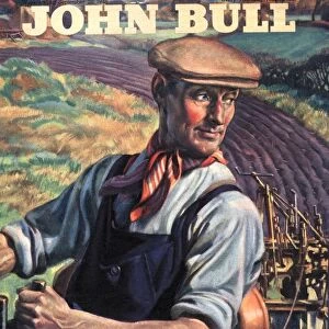 John Bull 1946 1940s UK farms farming farmers tractors magazines