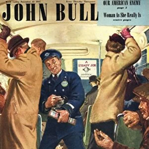 John Bull 1947 1940s UK buses bus conductors rush hour routemasters magazines