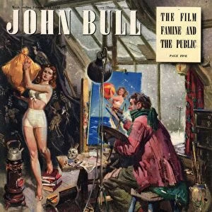 John Bull 1948 1940s UK art artists magazines