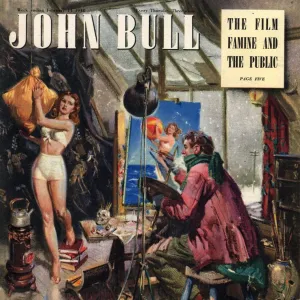 John Bull 1948 1940s UK art artists magazines