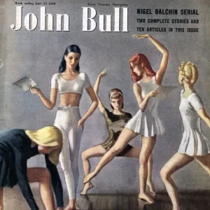 John Bull 1949 1940s UK ballet magazines