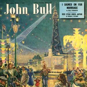 John Bull 1949 1940s UK holidays blackpool seaside magazines