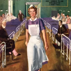 John Bull 1950 1950s UK hospitals nurses magazines medical