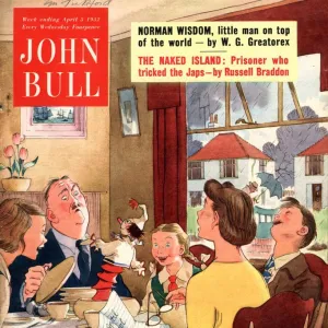 John Bull 1950s UK april fools day jack in the box magazines