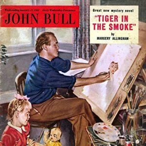 John Bull 1950s UK art artists fathers and daughters magazines