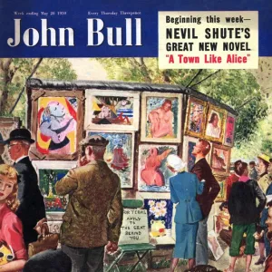 John Bull 1950s UK artists london paintings magazines