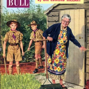 John Bull 1950s UK bob a job sheds boy scouts magazines