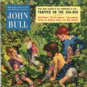 John Bull 1950s UK climbing trees hiding games magazines