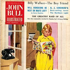 John Bull 1950s UK comics reading