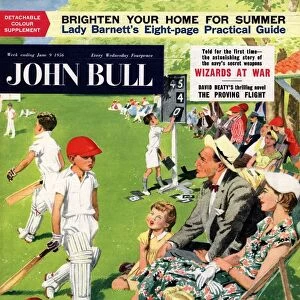 John Bull 1950s UK cricket children magazines
