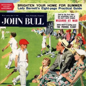 John Bull 1950s UK cricket children magazines