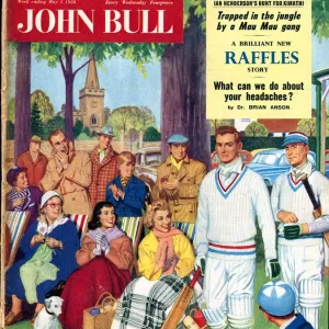 John Bull 1950s UK cricket magazines