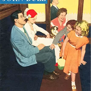 John Bull 1950s UK dating trains carriages magazines
