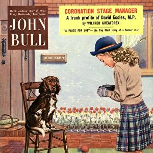 John Bull 1950s UK dogs cameras pets magazines