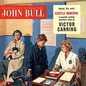 John Bull 1950s UK dogs vets magazines pets`