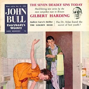 John Bull 1950s UK exercise bathrooms magazines