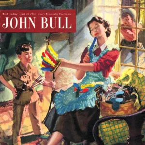 John Bull 1950s UK fancy dress indians cowboys party magazines