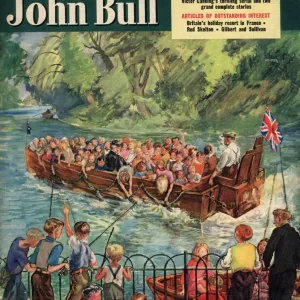 John Bull 1950s UK fishing boats magazines