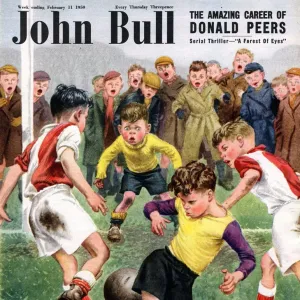 John Bull 1950s UK football children magazines