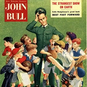 John Bull 1950s UK football cricket magazines