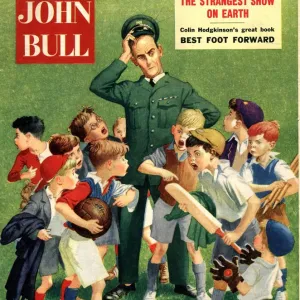 John Bull 1950s UK football cricket magazines