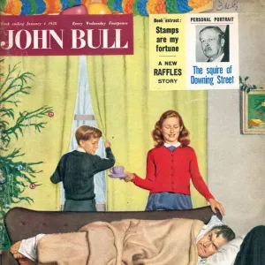 John Bull 1950s UK hangovers sleep magazines family sleeping