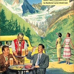 John Bull 1950s UK holidays alpine mountains magazines