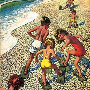 John Bull 1950s UK holidays beaches seaside seaside magazines