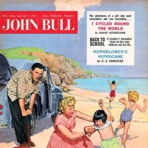 John Bull 1950s UK holidays expressions beaches seaside sea inflatables tyres seaside