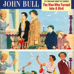 John Bull 1950s UK holidays landladies digs magazines guest houses