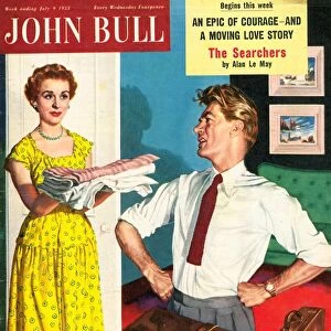 John Bull 1950s UK holidays packing luggage magazines