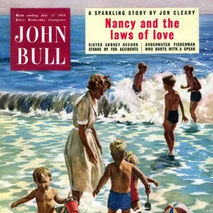 John Bull 1950s UK holidays sea water beaches seaside paddling inflatables beach