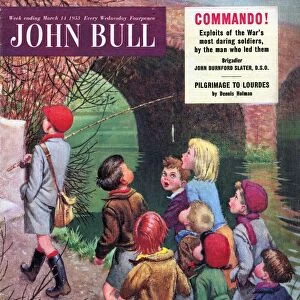 John Bull 1950s UK leaders following fishing sport magazines